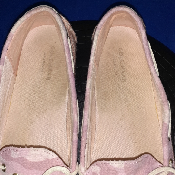 Cole Haan Grand O.S. Womens Pink Fabric Loaver Shoe's Sz. 10B-US - Picture 3 of 9